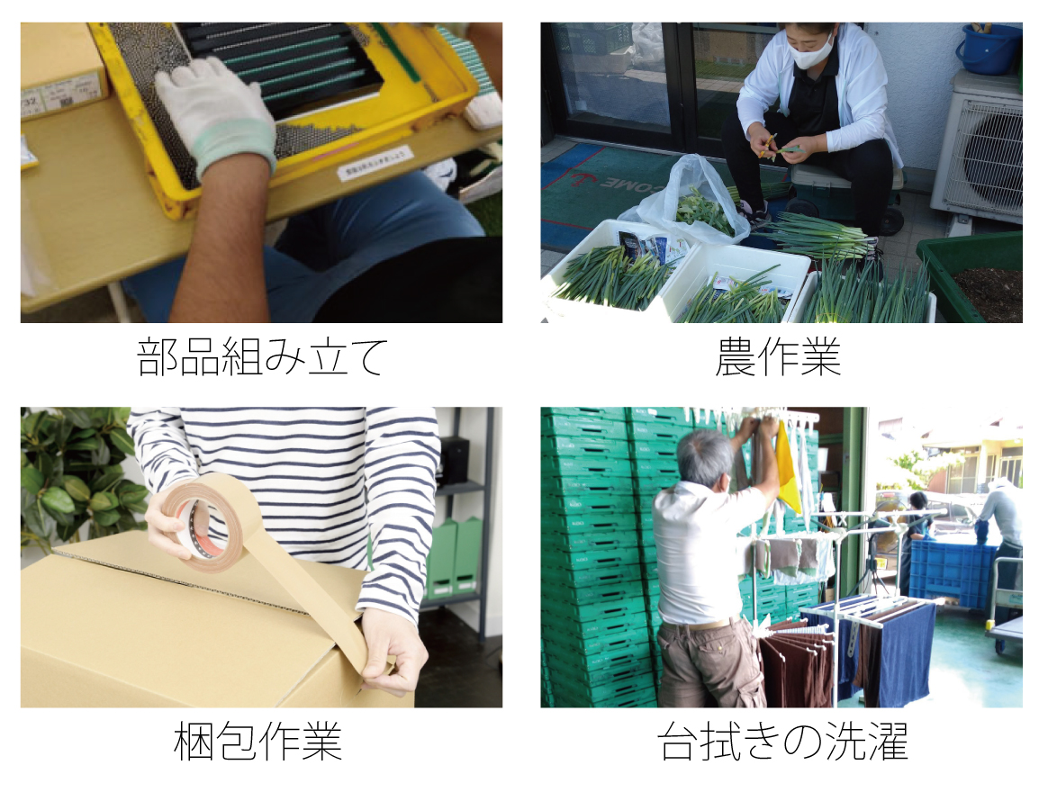 お仕事紹介一例